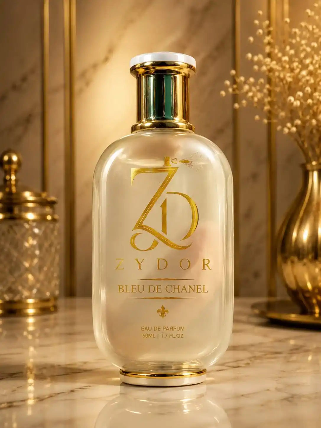 ZYDOR Bleu De Chanel Eau De Parfum – 50ml / 1.7 Fl. Oz