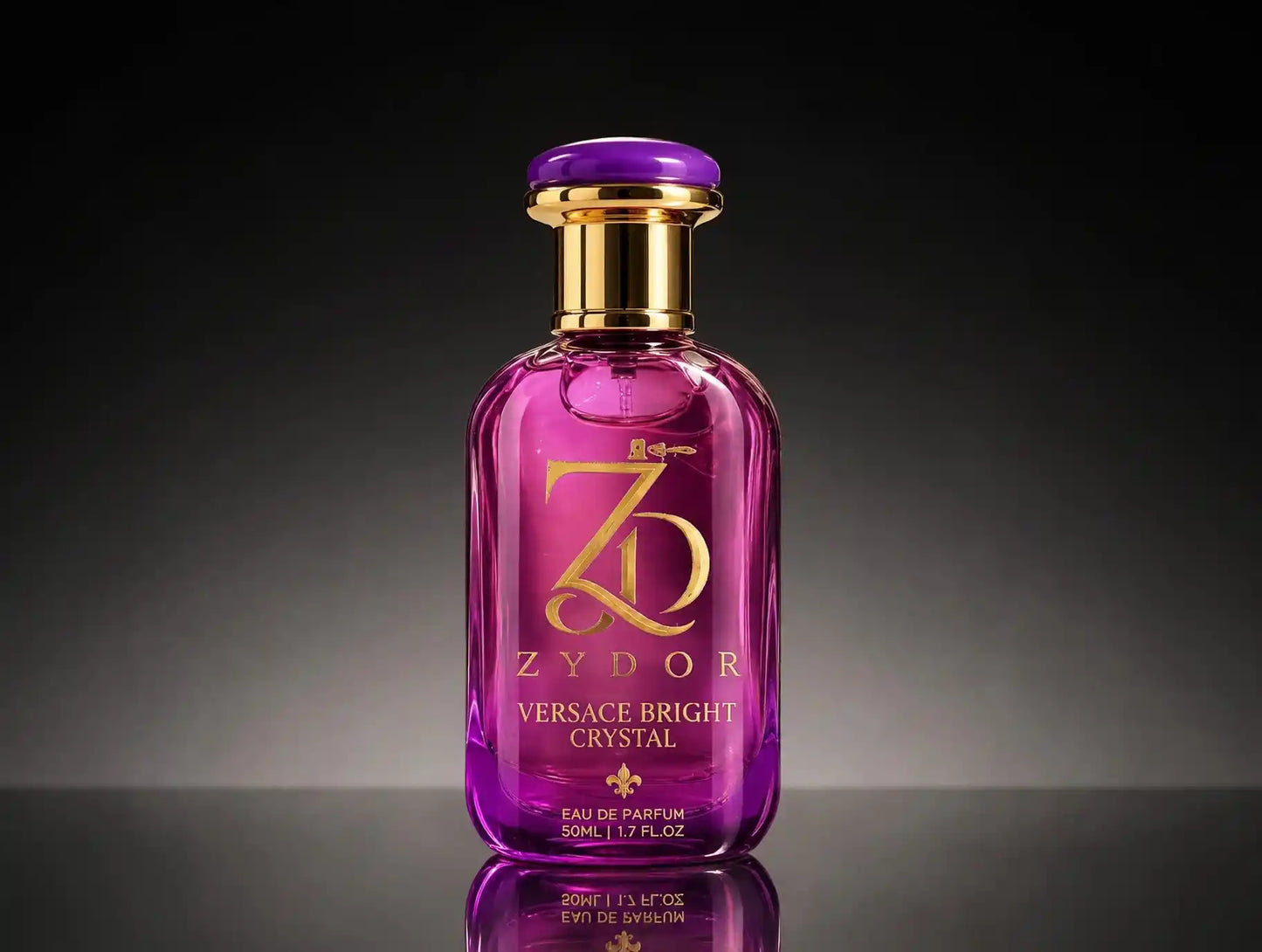 ZYDOR Versace Bright Crystal Eau De Parfum – 50ml / 1.7 Fl. Oz
